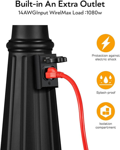 Black with Outlet