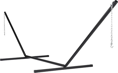 Purple Hammock and Black Stand