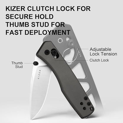 AEB-L Steel+Gray Aluminum Handle