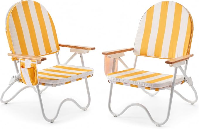 Cala Serena Ochre Stripe
