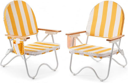 Cala Serena Ochre Stripe