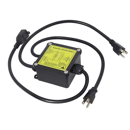 AC120V 15A ATS-Black