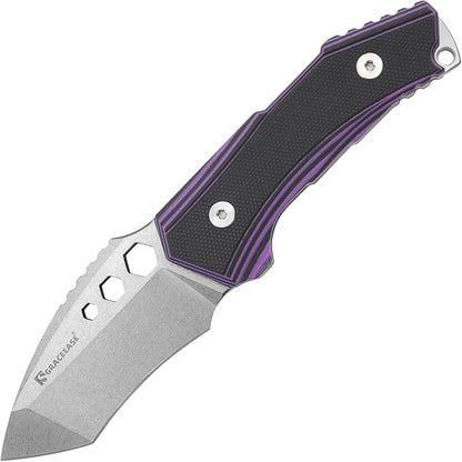 Purple-handled Stone Washed Blade
