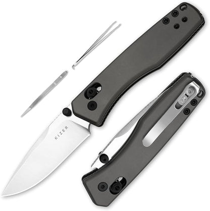 AEB-L Steel+Gray Aluminum Handle