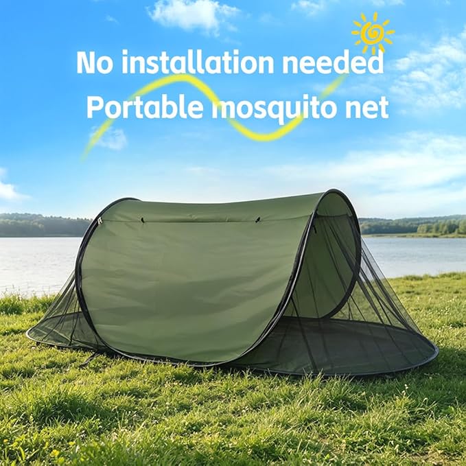 Green Double Mesh