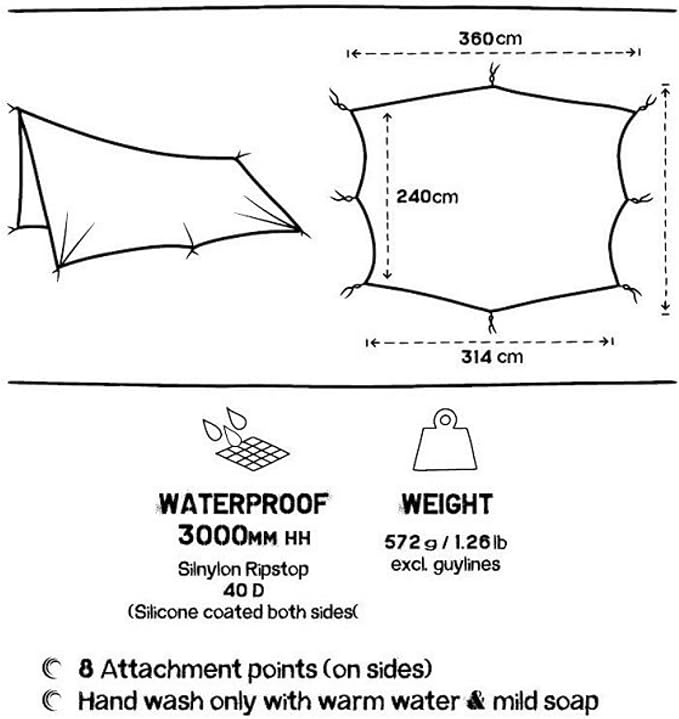 White Ultralight Waterproof
