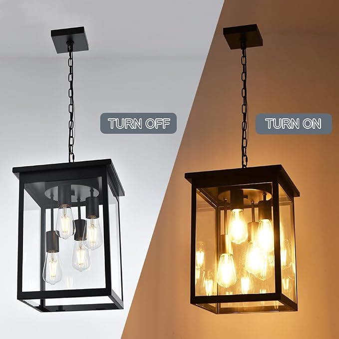 Clear Glass, Black