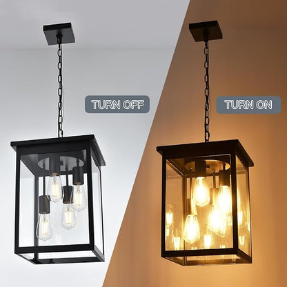 Clear Glass, Black