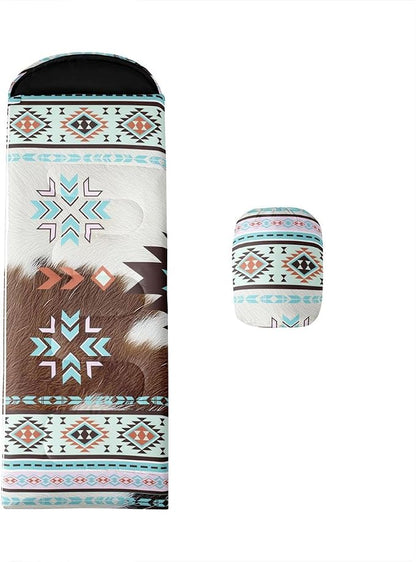 Light Blue and Brown