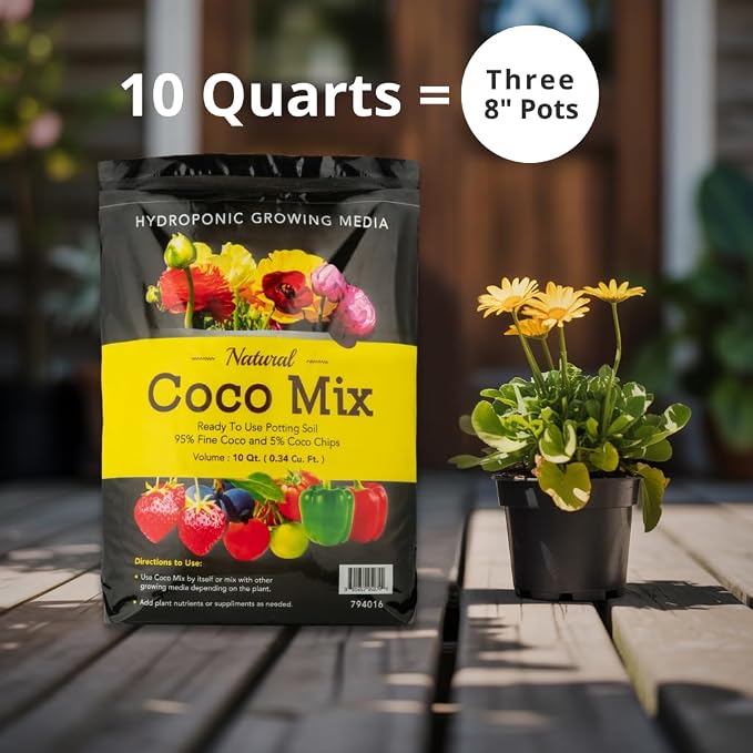 Coco Mix - 10 Qt (0.34 Cu. Ft.) - 4 Pack