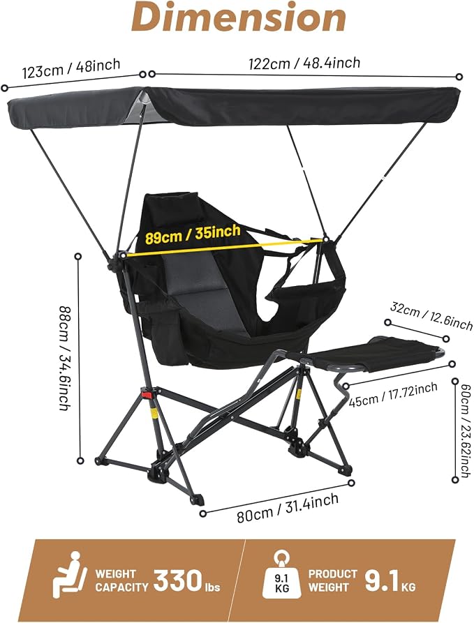 Canopy&footrest 2 Pack