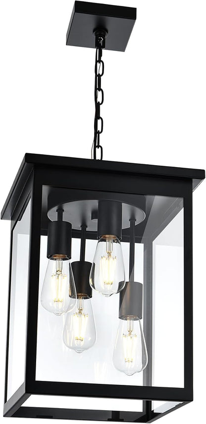 Clear Glass, Black
