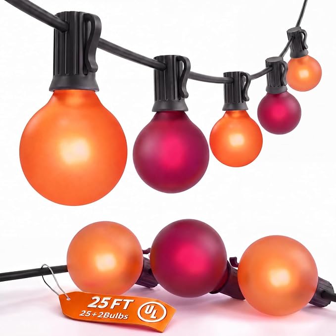Frosted Orange Purple-Black