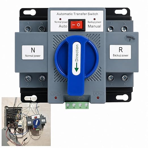 2P 63A 110V ATS-Blue