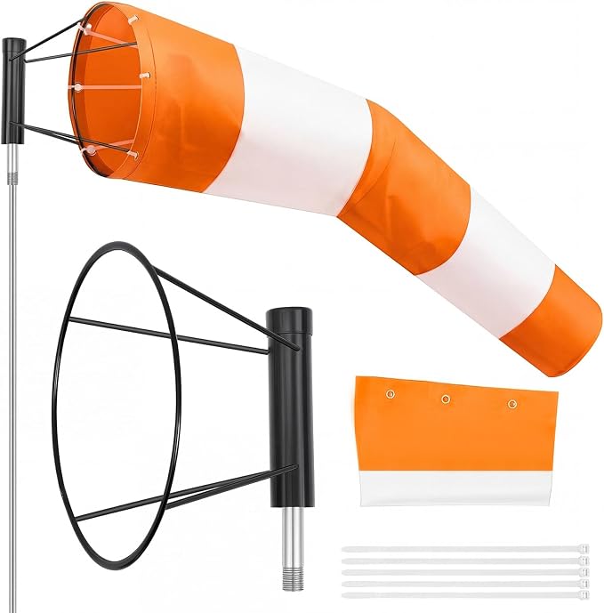 Orange and White