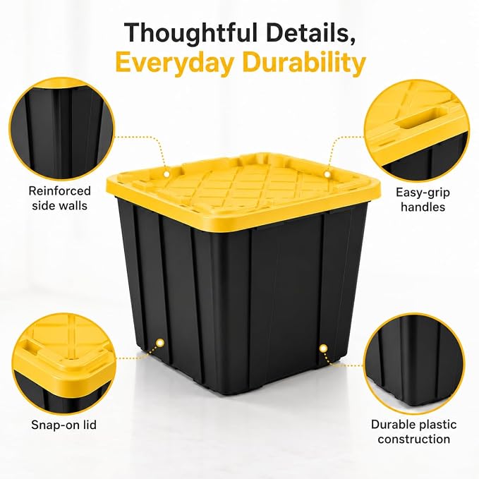 Yellow and black