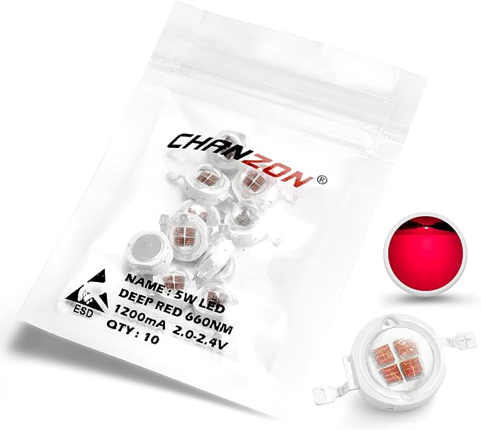 K) Deep Red (660nm)