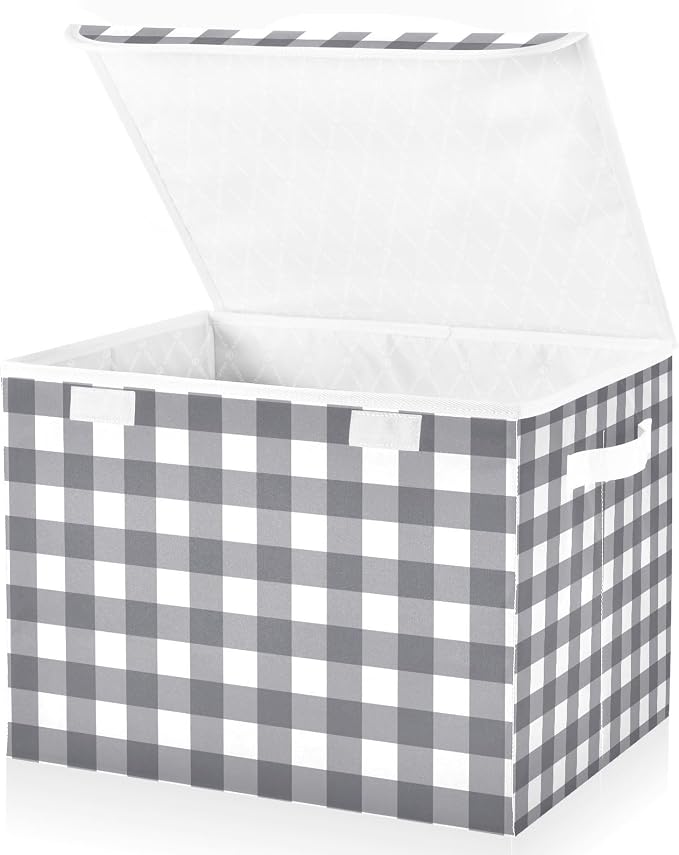 Black Grey Checkered