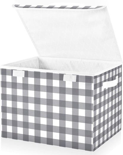 Black Grey Checkered