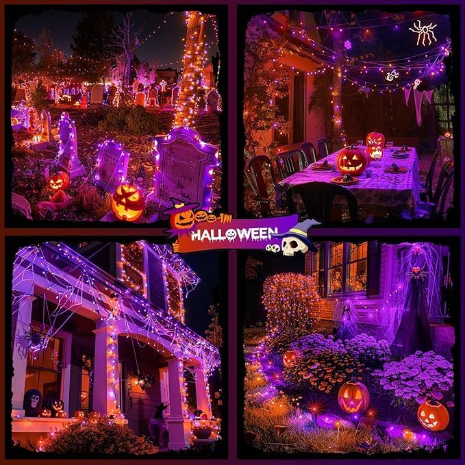 Orange and Purple