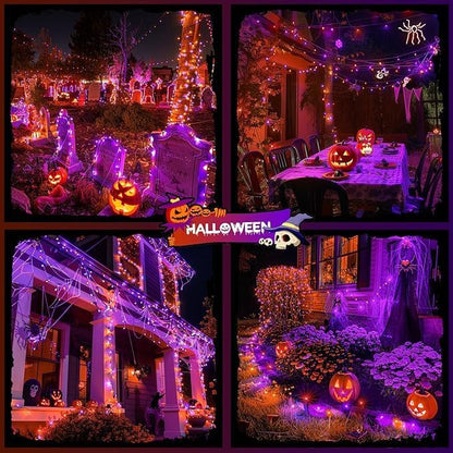 Orange and Purple