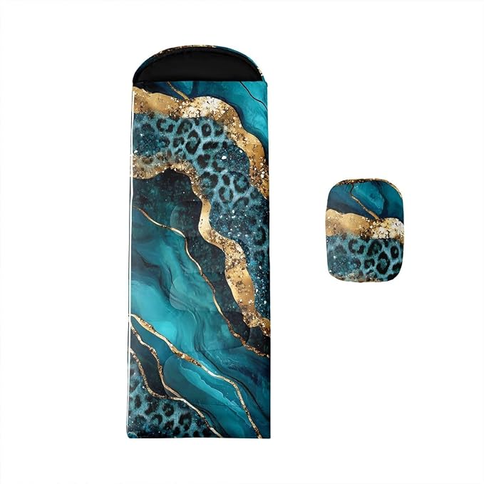 Gold Black Teal