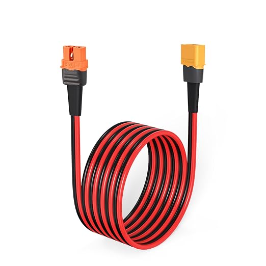 10AWG XT60 Male-XT60i