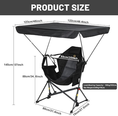 Black With Canopy 2 Pack