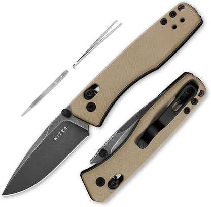 D2 Steel+Sand G10 Handle