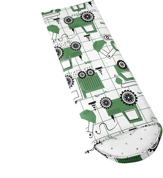 Green White