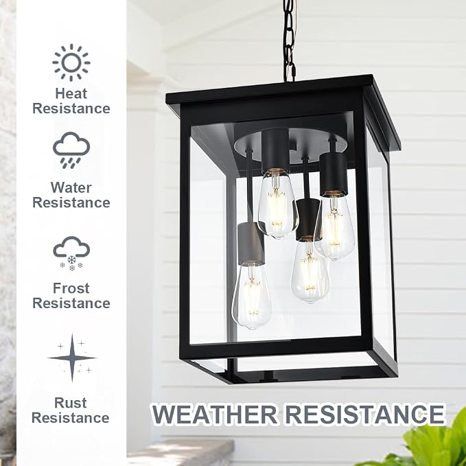 Clear Glass, Black