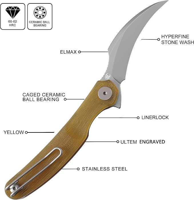 Yellow Engraved-Hyperfine Stonewashed
