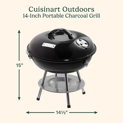 Portable Charcoal Grill, 14\