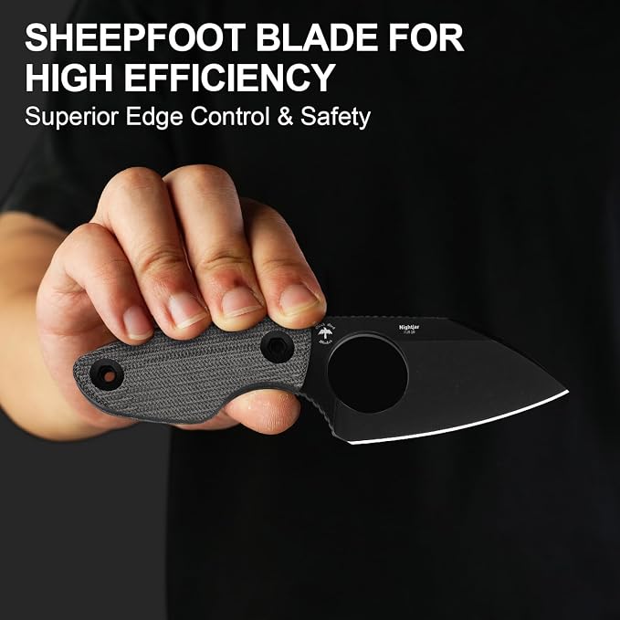 Black Micarta Handle