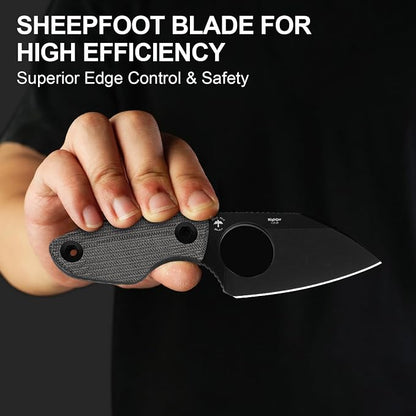 Black Micarta Handle