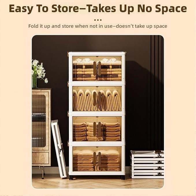 Double Door, 32cm Width, Transparent Tea