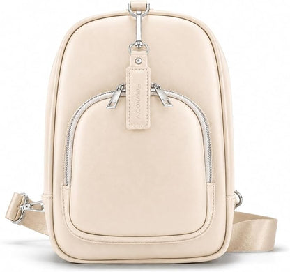 Beige White