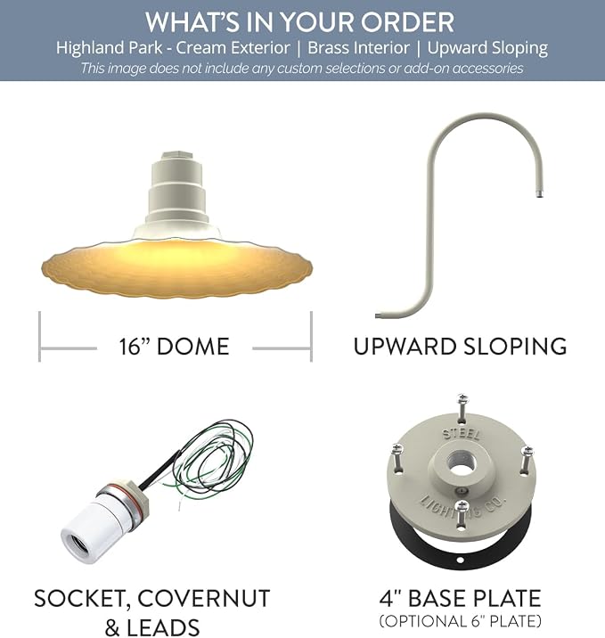 Cream / Brass