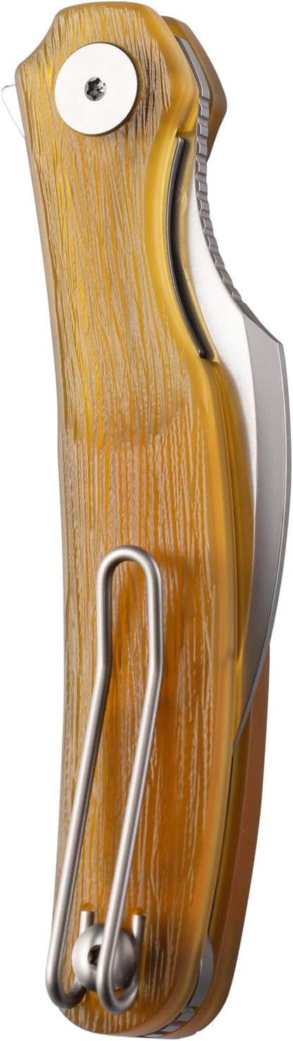 Yellow Engraved-Hyperfine Stonewashed