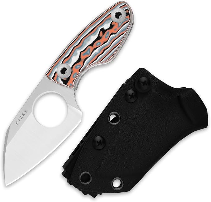 Multicolored Micarta Handle