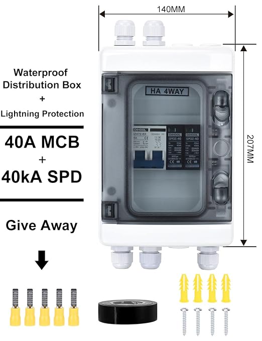 40 Amp DC500V