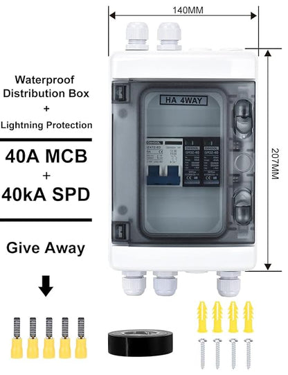 40 Amp DC500V
