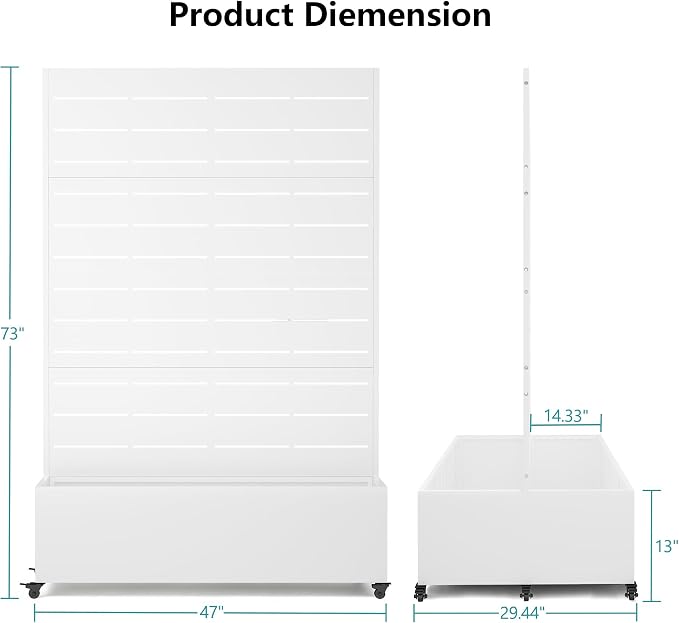White-louvered