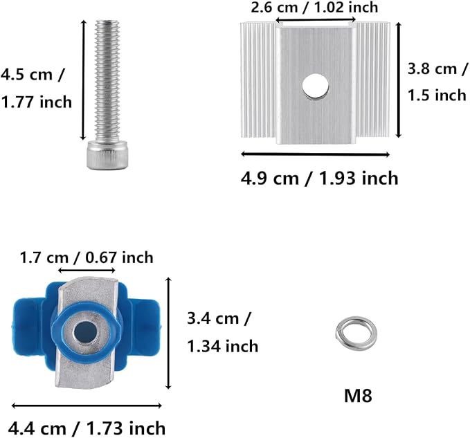 End with Middle Kit Silver