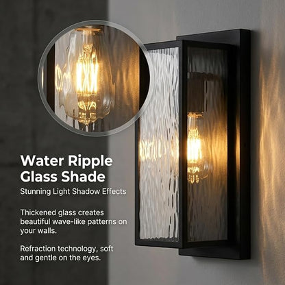 A561-Water Glass & Black
