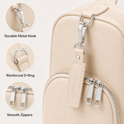 Beige White