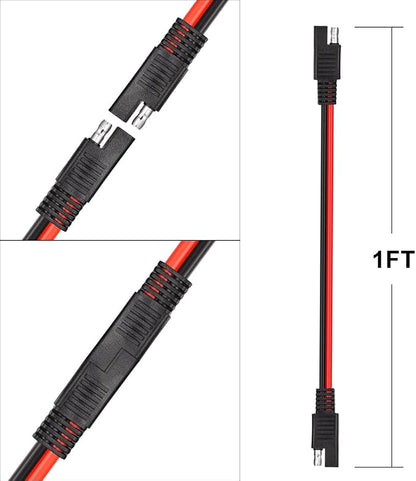 8 Pieces SAE Cable