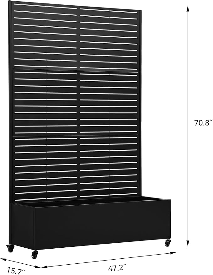 Black-louvered