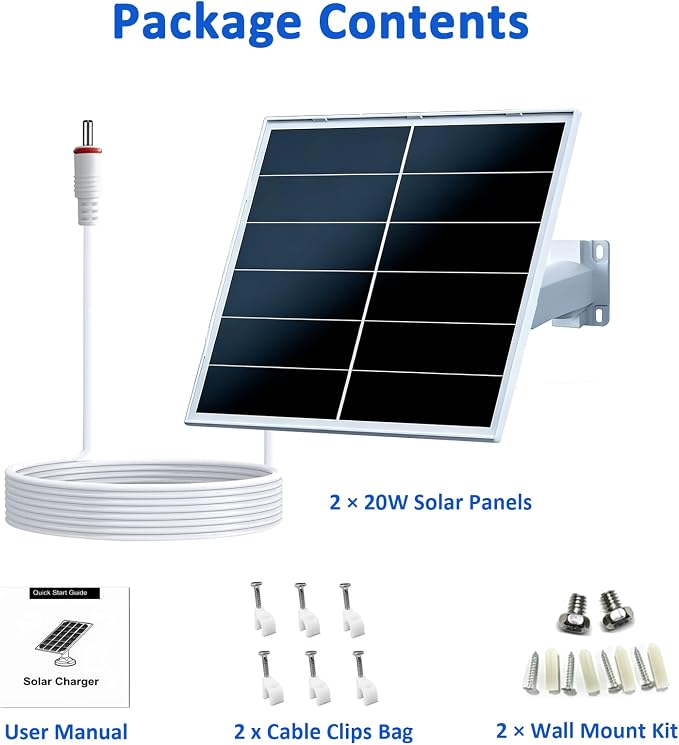20W 12V 2Pack