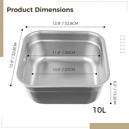 Kitchen Sink Dish Tub (12.9IN)